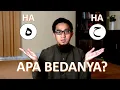 Lagu Perbedaan Dua Huruf \