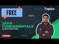 Free Java Certificate Course on Scaler Topics Step-by-Step Guide