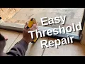 Easy Threshold Cap Install