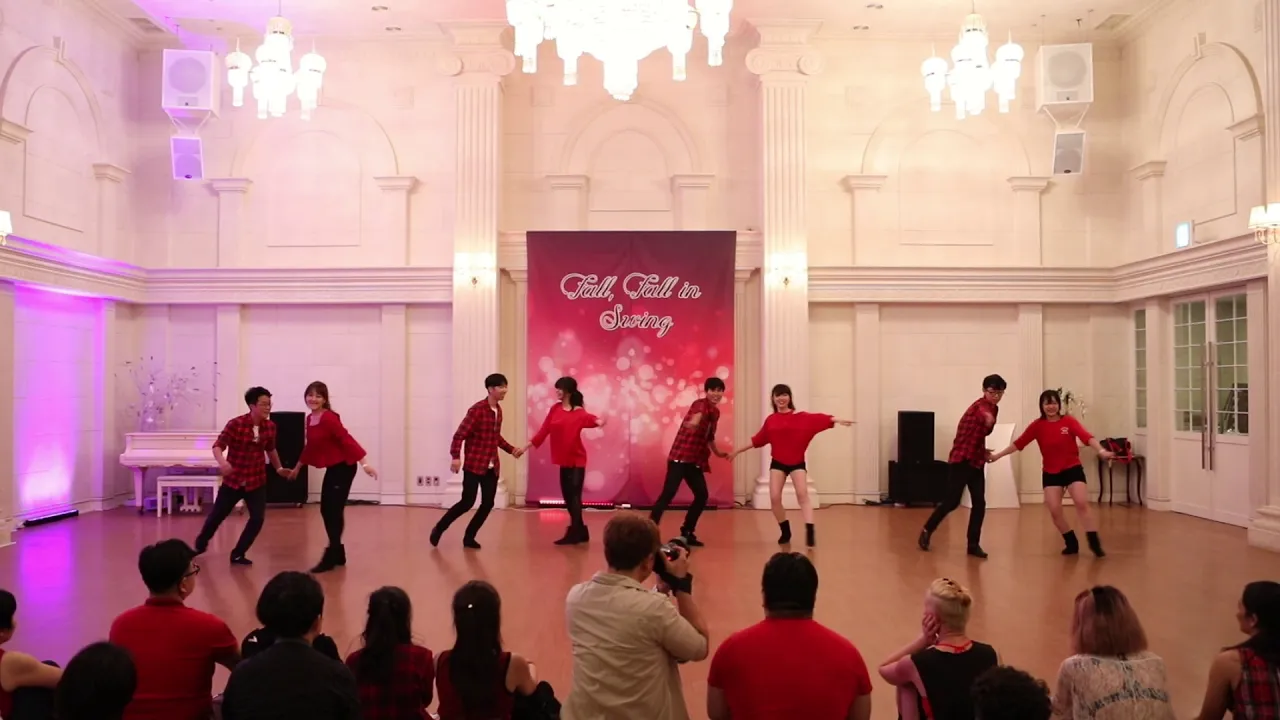 2018 Fall, Fall in Swing - Show Time -  Team Happy Dancers