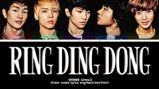 Download SHINee 샤이니 RING DING DONG (Color coded lyrics eng/han/rom/가사) MP3