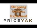 PriceYak Shipping Options Explained