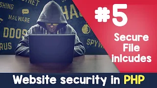 Secure file includes PHP Website Security hacking protection Quick programming tutorial