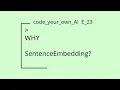 SBERT Sentence Embeddings - the new Google Search Engine SBERT 13