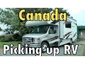 Canadian Rockies RV Tour Picking Up RV