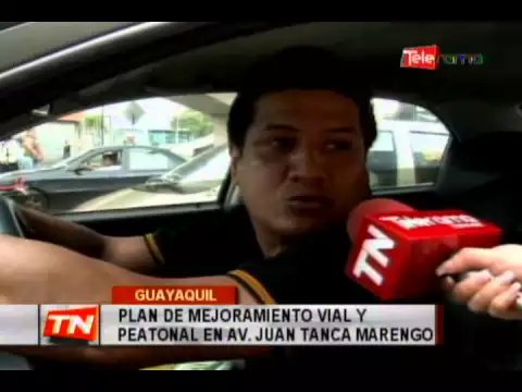 Plan de mejoramiento vial y peatonal en Av. Juan Tanca MArengo