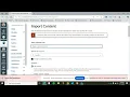 How to Import Content from a Previous Canvas Course