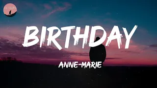 Download Anne-Marie - Birthday (Lyrics) MP3