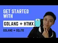 Integrate SQLite with Golang HTMX Get Started With Golang Echo HTMX