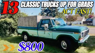 Rare Classic Truck Finds - 13 Must See Listings on Craigslist
