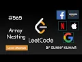 Array Nesting Maths Depth First Search 565 LeetCode Day 01