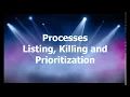 Process Management - ps top nice renice linux commands tutorial Linux Tutorial