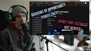 Windows of Opportunity Power Crept - Patch 9 5 0