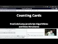 Counting Cards Basic JavaScript freeCodeCamp tutorial
