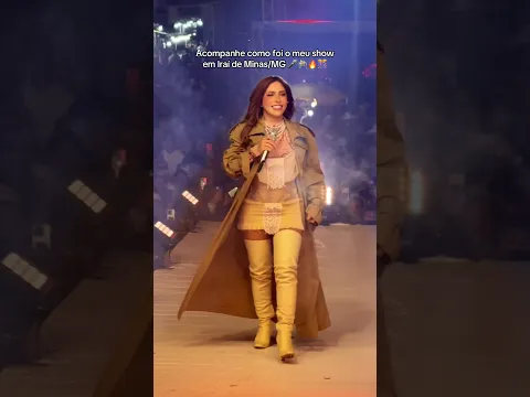 Pra encerrar o meu mês de junho, showzão em Iraí de Minas/MG! 🎤🎊🪅🔥