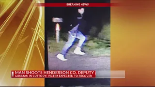 Suspected shooter of Henderson County deputy arrested