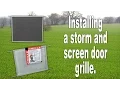How-To Install a Screen Door Pet Grille