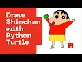 Draw Shinchan With Python Turtle