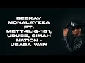 BEEKAY MONALAYZZAR - Ubaba wam ft. METT4LIQ-151, Udube, Simah Nation (Lyrics)