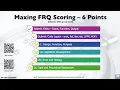 How to Get All 6 Points on the AP CSP FRQ Practice with 2024 Prompts Tips