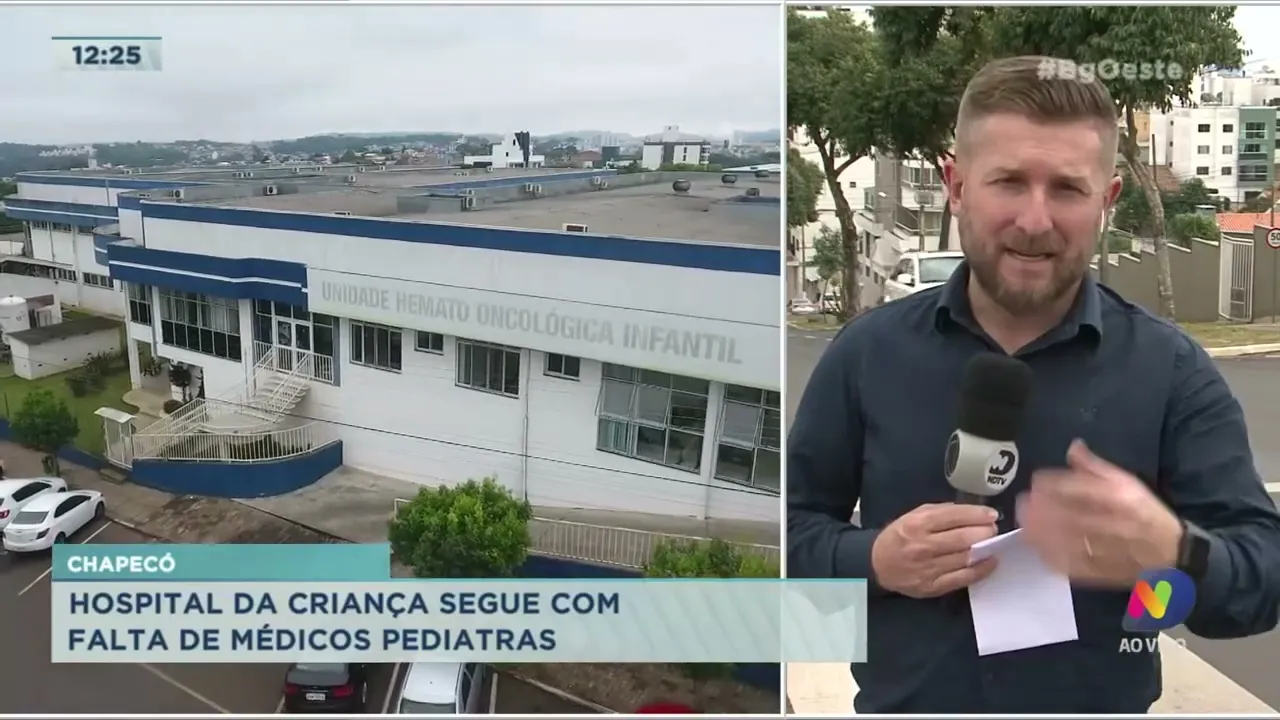 Hospital da Criança segue com falta de médicos pediatras