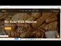 Develop Beautiful Responsive Bakery Website in Angular 15