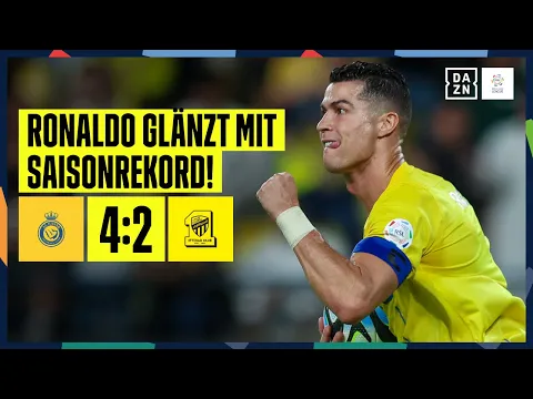 Download MP3 Doppelpack! Überragender Ronaldo mit Saisonrekord: Al-Nassr - Al-Ittihad | Saudi Pro League | DAZN