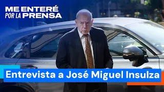 Entrevista a José Miguel Insulza, excanciller