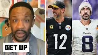 GET UP | Domonique Foxworth breaks which team is better fit for Aaron Rodgers: Steelers or Vikings?