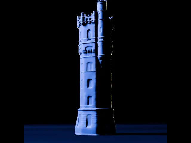 Historic Neo-Gothic Lublin Water Tower / Brick Spire (HO/O Scale) video thumbnail