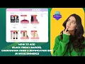 How to Add Black Friday Badges Countdown Timer Notification Bar in WooCommerce Step-by-Step