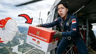 Aku Mengirim Bantuan Udara ke Negara yang Membutuhkan