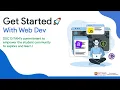 Get Started With Web Dev DSC GITAM