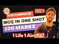 MCQ ONE SHOT Computer Class 10 ICSE Crash course java 10