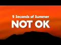 Download Lagu 5 Seconds of Summer - NOT OK (Lyrics)