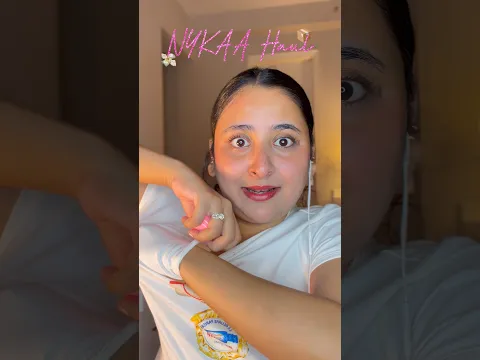 Nykaa Haul Part- ♾️#minivlog #ytshorts #shorts