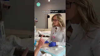 Starting an IV on your first real patient