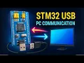 STM32 USB CDC Tutorial Send Receive Data via Virtual COM Port Without UART