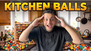 Ball Stories | Episode 1: KITCHEN BALLS! (Shorts Compilation) 🍽️💥 #collection #ball #unboxing