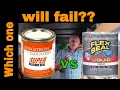 Flex Seal Turbo Poly Seal Super Silicone Seal comparison and flexibility and strength test
