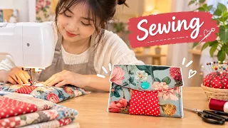 With only two pieces of fabric you can sew a beautiful gift