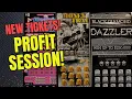 NEW TICKETS - PROFIT SESSION Money Train and Diamond Lottery Scratch Off Tickets