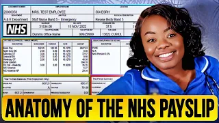 NHS PAYSLIP EXPLAINED UNDERSTANDING YOUR NHS PAYSLIP