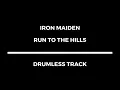 Iron Maiden - Run to The Hills (drumless)