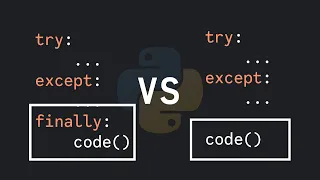 Is finally Useless In Python