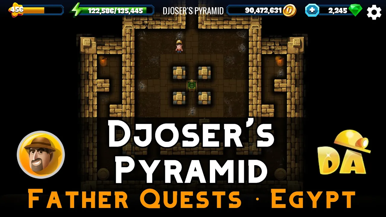Djoser's Pyramid | Father Egypt #15 | Diggy's Adventure