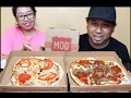FIRST TIME EATING MOD PIZZA MUKBANG