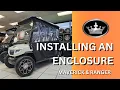 How to Install an Evolution D5 Enclosure for the Ranger and Maverick 4 Passenger Golf Cart