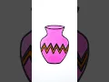 Vase coloring pages