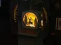 How to Laser Cut a Forest Deer Night Light with NEJE Cutter